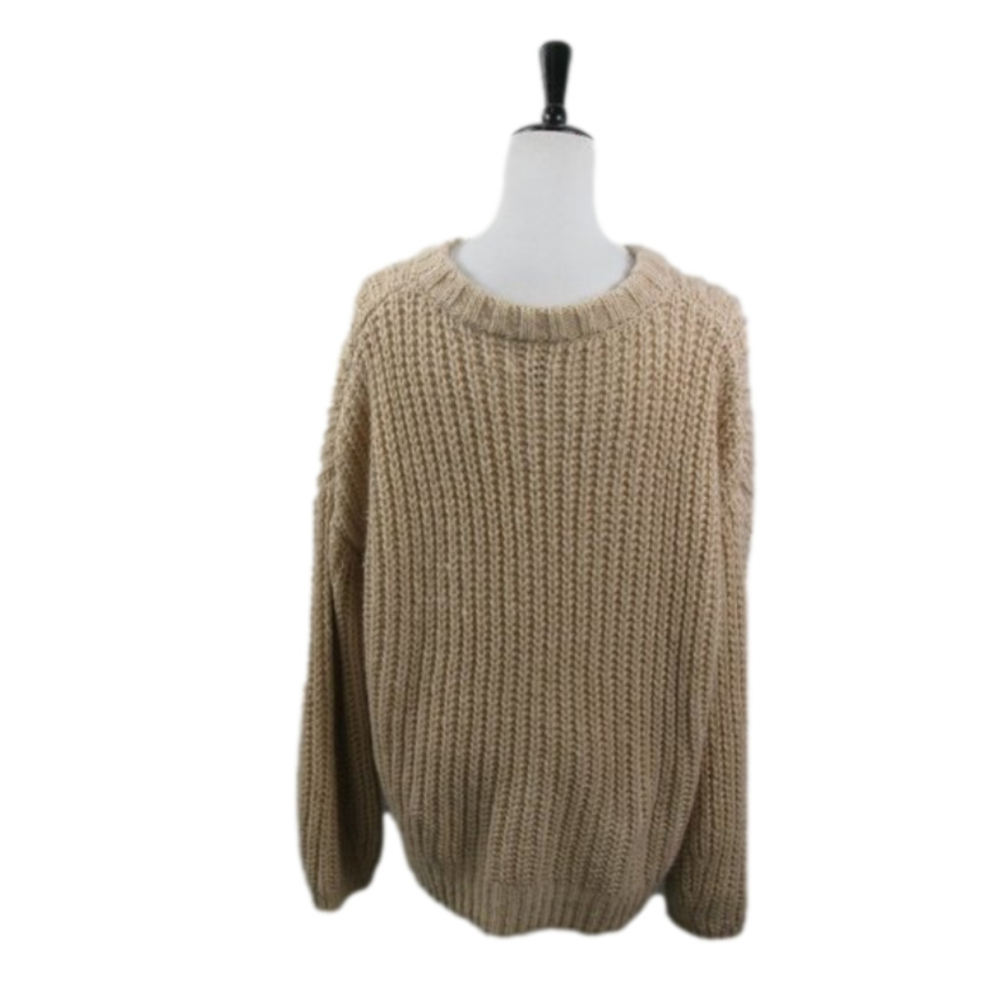 Universal Thread Cream Crew Neck Sweater Size XL - Picture 3 of 5